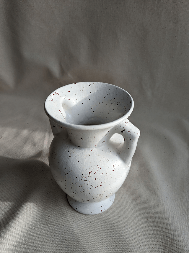 Vase Lila - moucheté brun