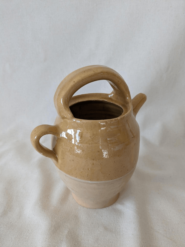Ancienne gargoulette - cruche en terre cuite