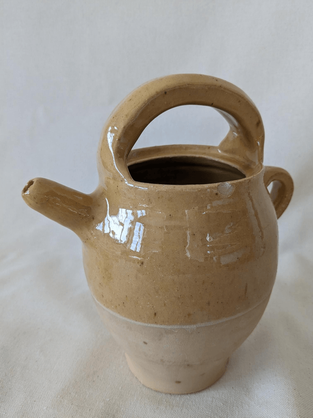 Ancienne gargoulette - cruche en terre cuite