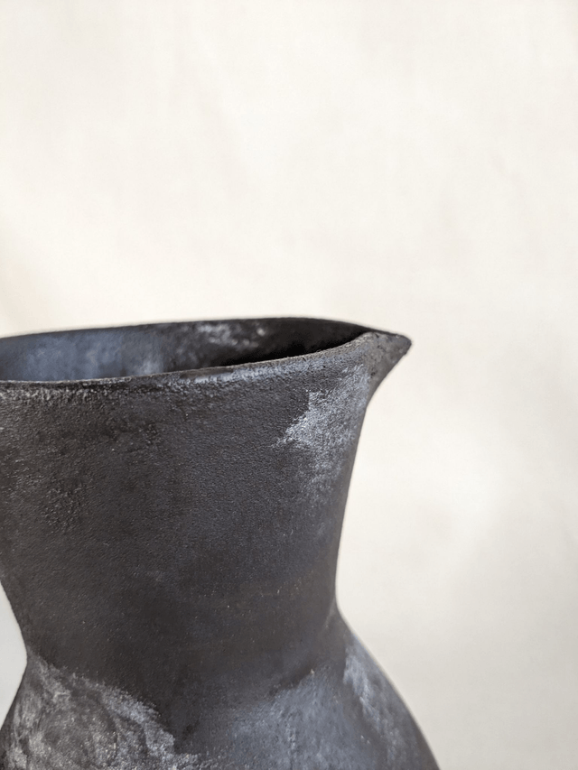 Vase Lily - marron rustique