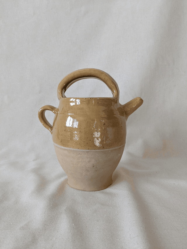Ancienne gargoulette - cruche en terre cuite